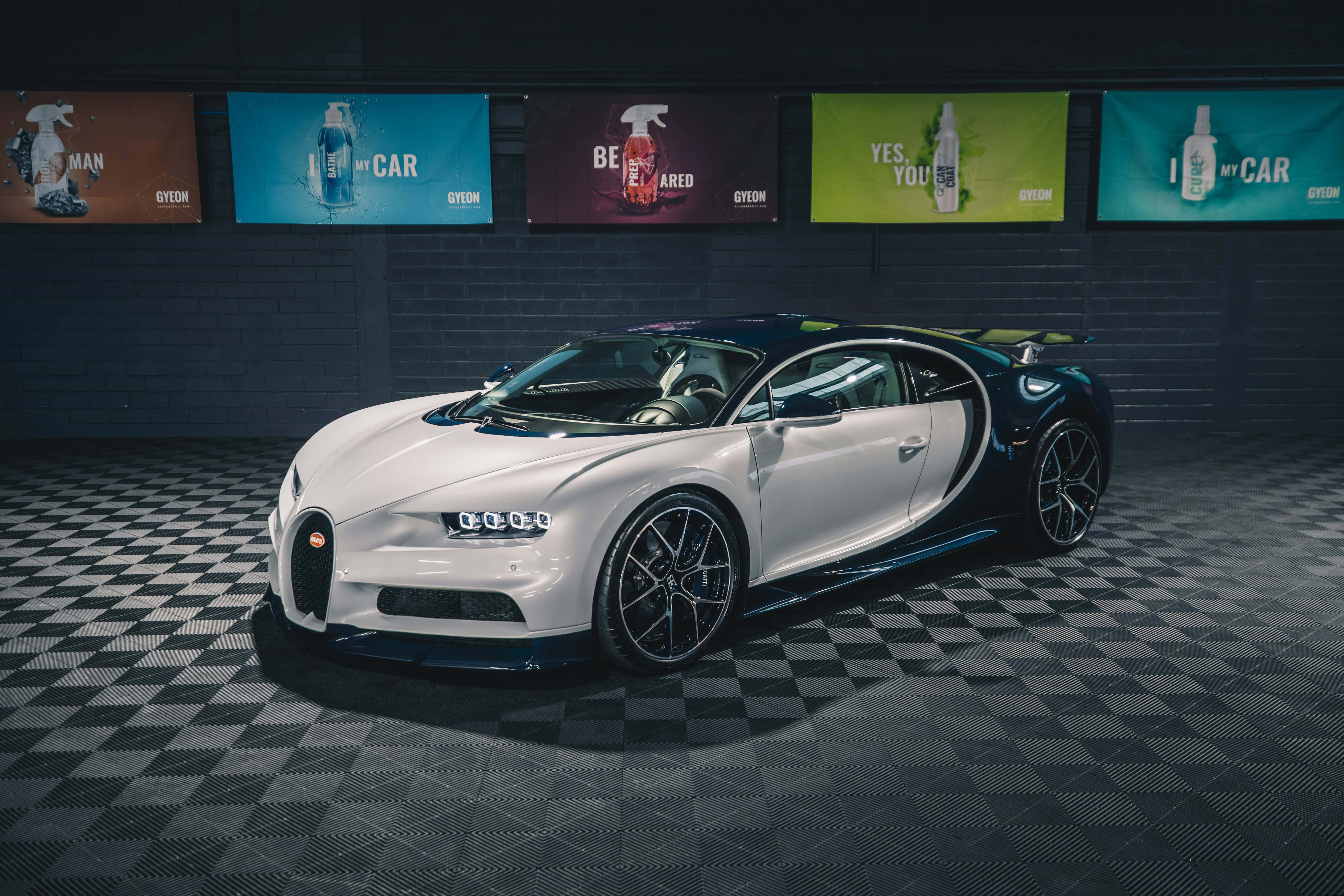 Bugatti Chiron hypercar showcasing otherworldly aerodynamics and performance